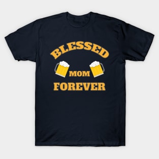 Beer Bless Mom T-Shirt
